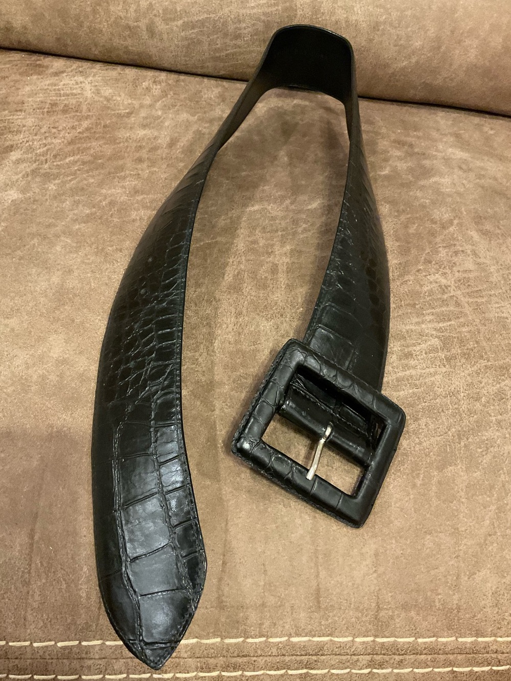 Carlisle Croc Black Belt - S